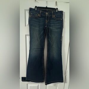 True Religion Dark Blue Flare Jeans